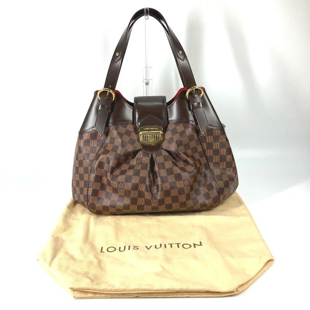 LOUIS VUITTON Brown Damier Canvas Shoulder Bag